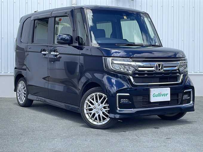 新着情報“Ｎ－ＢＯＸカスタムLターボ”2022年式ミッドナイトブルービームM入荷しました！