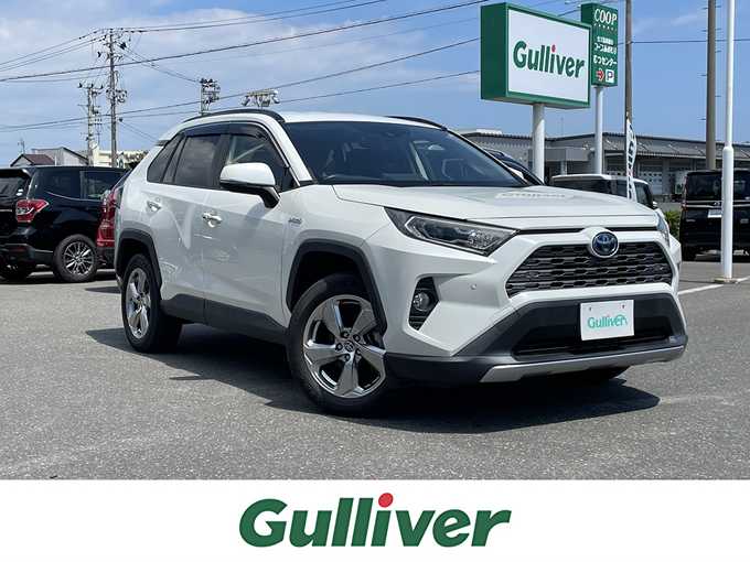 新着情報“ＲＡＶ４ハイブリッドG”2019年式ホワイトパールクリスタルシャイン入荷しました！