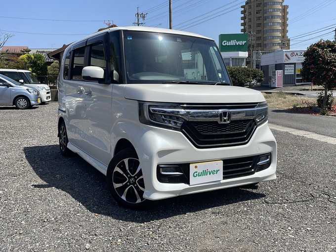 新着情報“Ｎ－ＢＯＸカスタムG・Lホンダセンシング”2017年式プレミアムホワイトパールⅡ入荷しました！