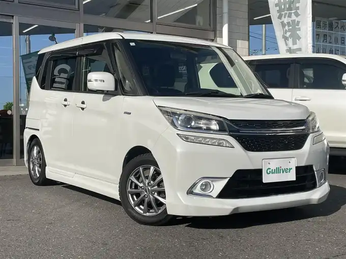新着情報“ソリオバンディットハイブリッドMV デュアルカメラブレーキサポート装着車”2016年式ピュアホワイトP入荷しました！