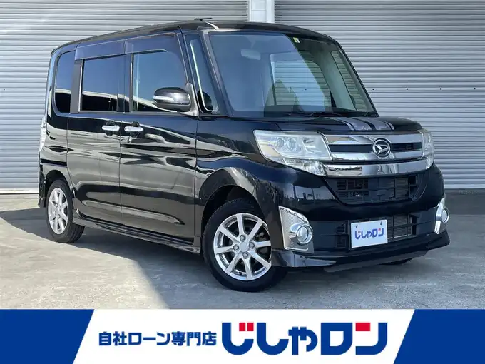 新着情報“タントカスタムX”2014年式ブラックマイカメタリック入荷しました！