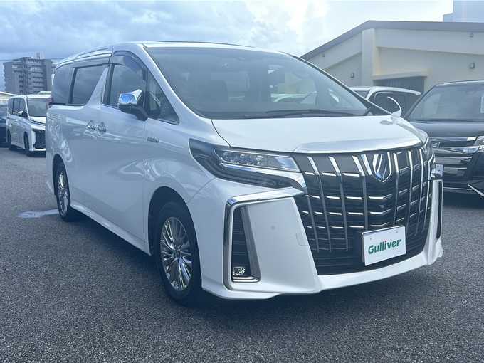 新着情報“アルファードハイブリッドハイブリッドSR”2019年式ホワイトパールクリスタルシャイン入荷しました！