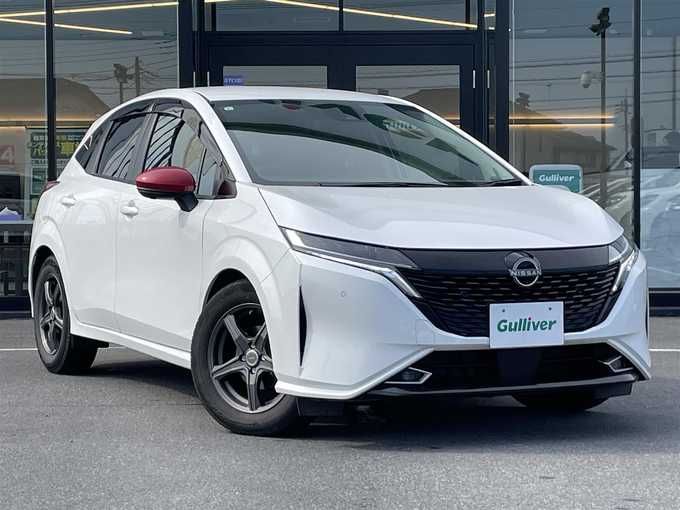 新着情報“オーラG レザーエディション”2023年式ピュアホワイトパール入荷しました！