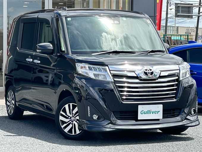 新着情報“ルーミーカスタムG”2020年式ブラックマイカメタリック入荷しました！