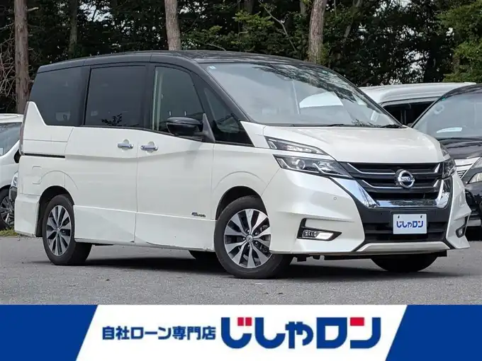 新着情報“セレナハイウェイスターG”2017年式ブリリアントホワイトパール 2トーン入荷しました！