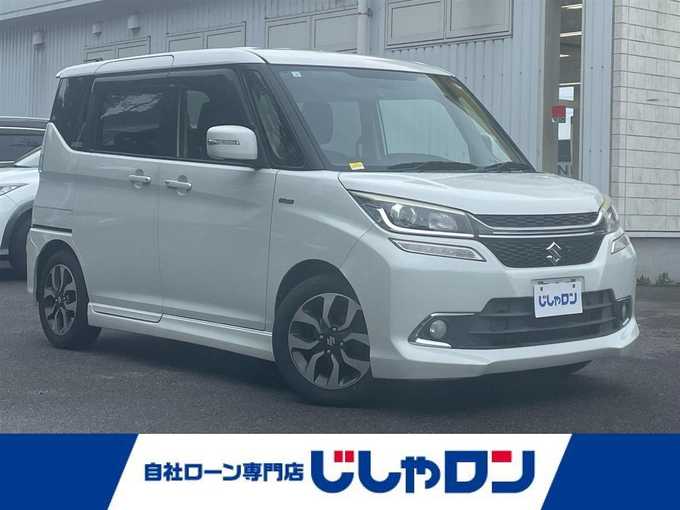 新着情報“ソリオバンディットハイブリッドMV デュアルカメラブレーキサポート装着車”2017年式ピュアホワイトP入荷しました！