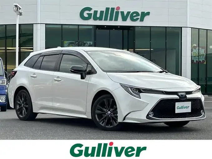 新着情報“カローラツーリングハイブリッド ダブルバイビー”2021年式ホワイトパールクリスタルシャイン入荷しました！