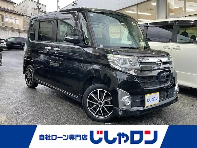 新着情報“タントカスタムX SA”2013年式ブラックマイカ入荷しました！