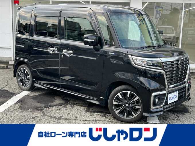 新着情報“スペーシアカスタムハイブリッドXS”2020年式ブルーイッシュブラックパール3入荷しました！