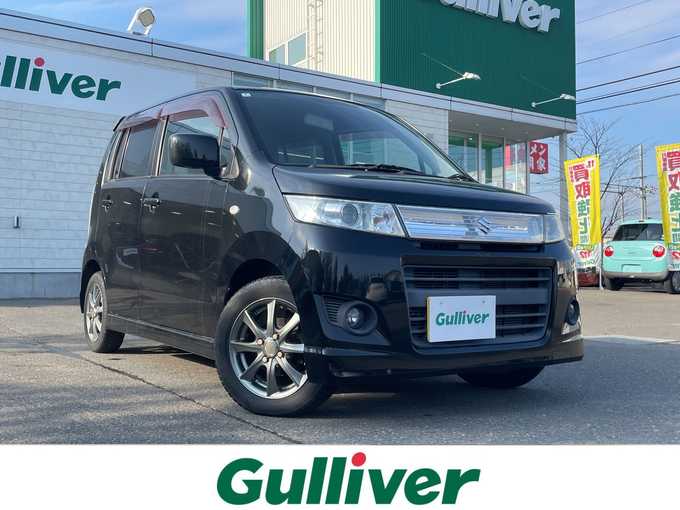 新着情報“ワゴンＲスティングレーX”2010年式スパークブラックパール入荷しました！