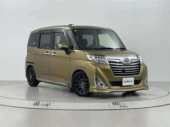 新着情報“トールカスタムG ターボ SAⅡ”2018年式インペリアルゴールドクリスタルM入荷しました！