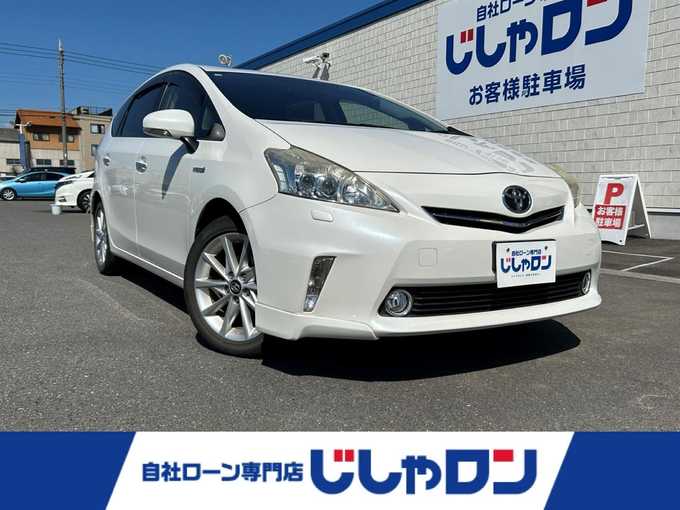 新着情報“プリウスαSツーリングセレクション”2012年式ホワイトパールクリスタルシャイン入荷しました！