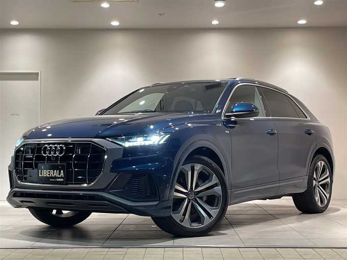 新着情報“Ｑ８55TFSIクワトロ デビューパッケージSライン”2019年式青Ｍ入荷しました！