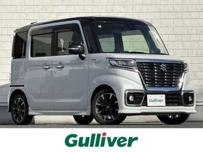 新着情報“スペーシアカスタムハイブリッドXSターボ”2020年式ピュアホワイトパール/ブラック2トーン入荷しました！