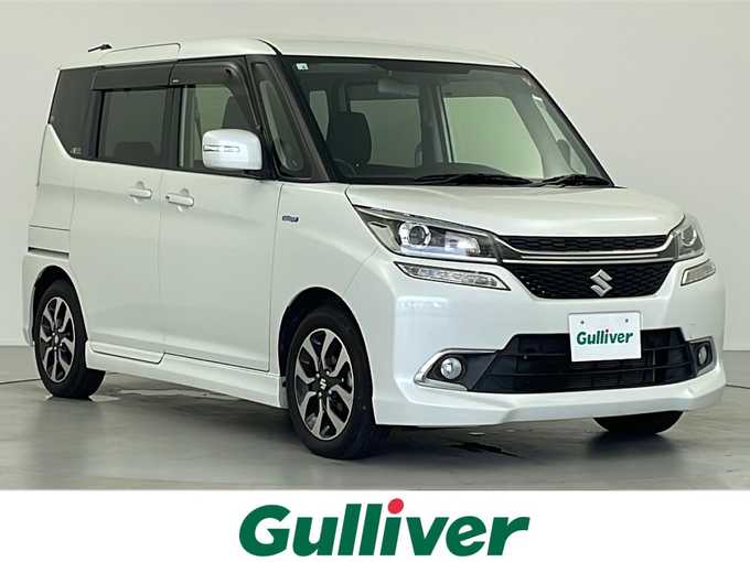 新着情報“ソリオバンディットハイブリッドMV デュアルカメラブレーキサポート装着車”2018年式ピュアホワイトP入荷しました！