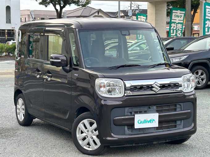 新着情報“スペーシアハイブリッドX 衝突被害軽減ブレーキ非装着車”2018年式アーバンブラウンパールメタリック入荷しました！