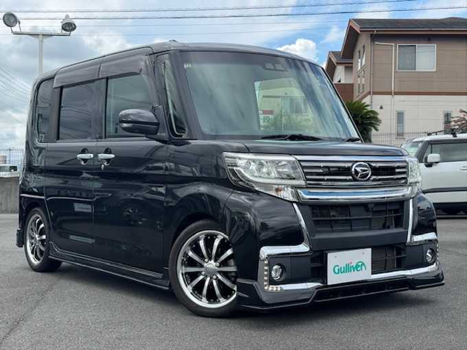 新着情報“タントカスタムRS トップエディションVS SAⅢ”2018年式ブラックマイカメタリック入荷しました！