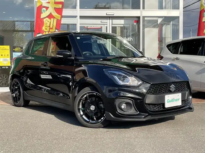 新着情報“スイフトスポーツベースグレード スズキセーフティサポート非装着車”2023年式スーパーブラックパール入荷しました！