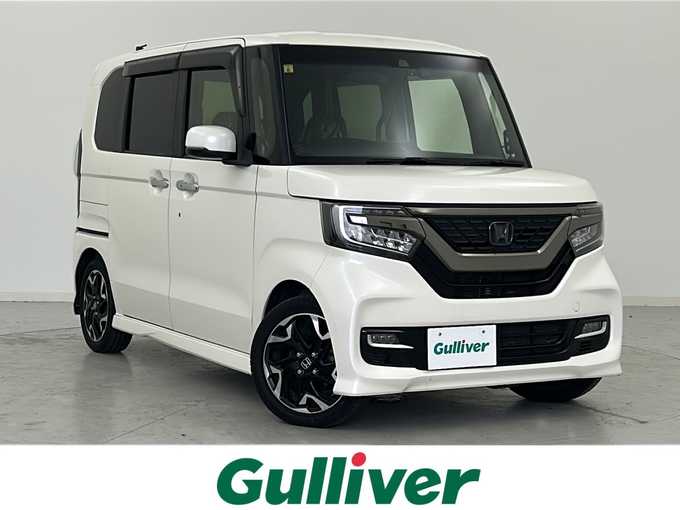 新着情報“Ｎ－ＢＯＸカスタムG・EXターボホンダセンシング”2018年式プレミアムホワイトパールⅡ入荷しました！