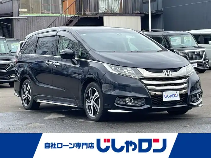 新着情報“オデッセイアブソルート”2014年式プレミアムヴィーナスブラックP入荷しました！