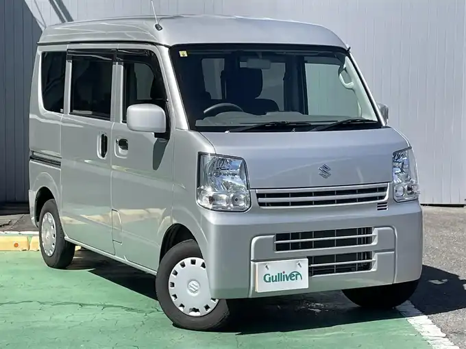 新着情報“エブリイジョイン（レーダーブレーキサポート装着車）”2017年式シルキーシルバーメタリック入荷しました！