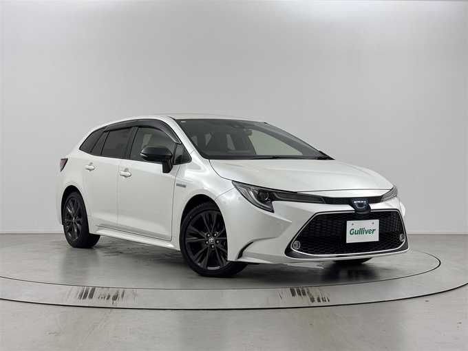 新着情報“カローラツーリングハイブリッド ダブルバイビー”2020年式ホワイトパールクリスタルシャイン入荷しました！