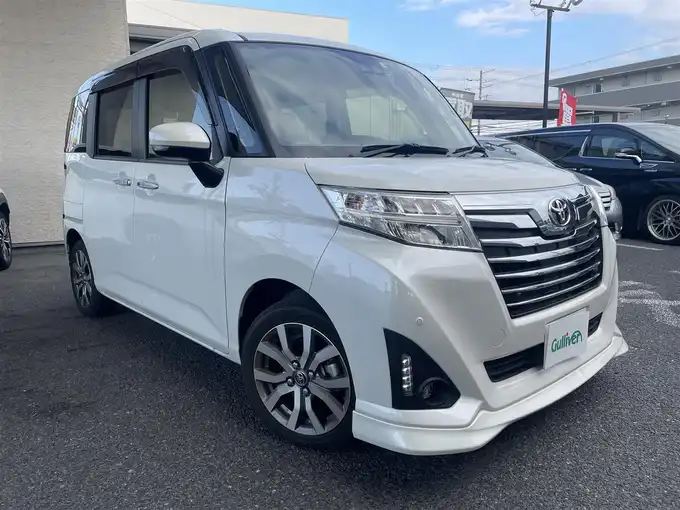 新着情報“ルーミーカスタムG－T”2019年式パールホワイトⅢ入荷しました！