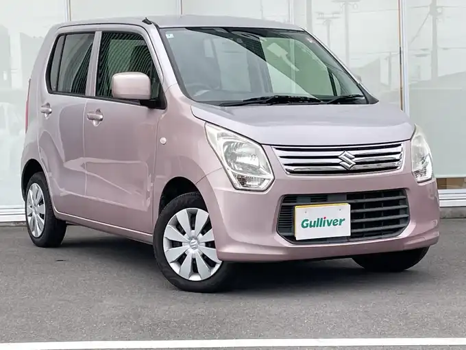 新着情報“ワゴンＲFX セットオプション装着車”2014年式イノセントピンクパールメタリック入荷しました！