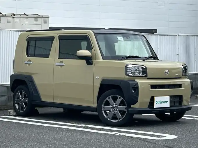 新着情報“タフトGターボ”2020年式サンドベージュメタリック入荷しました！