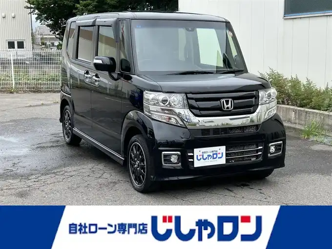 新着情報“Ｎ－ＢＯＸカスタムG特別仕様車ターボSSブラックスタイルパッケージ”2017年式クリスタルブラックパール入荷しました！