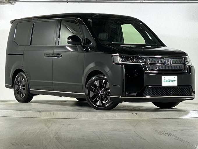 新着情報“ステップワゴンe:HEVスパーダ”2023年式クリスタルブラックパール入荷しました！