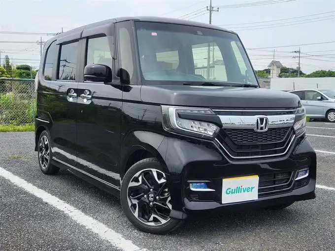 新着情報“Ｎ－ＢＯＸカスタムG・Lターボホンダセンシング”2018年式クリスタルブラックパール入荷しました！