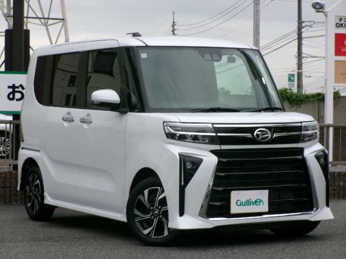 新着情報“タントカスタムX”2024年式シャイニングホワイトパール入荷しました！