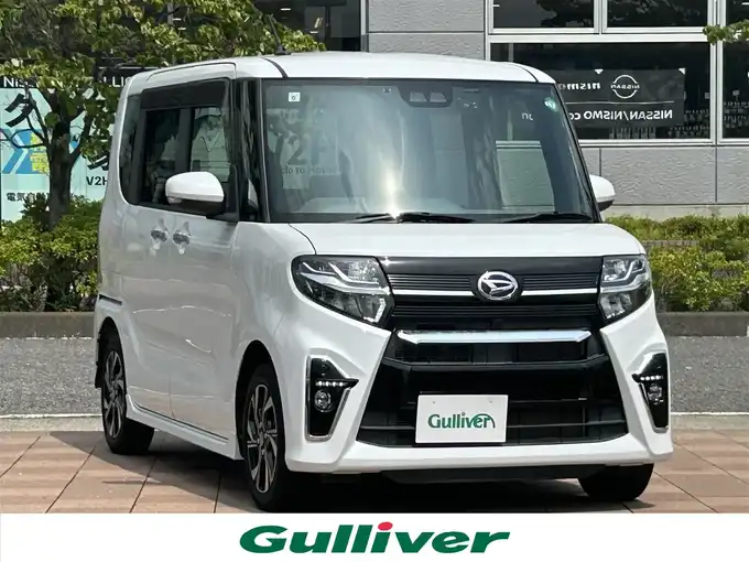 新着情報“タントカスタムX”2019年式シャイニングホワイトパール入荷しました！