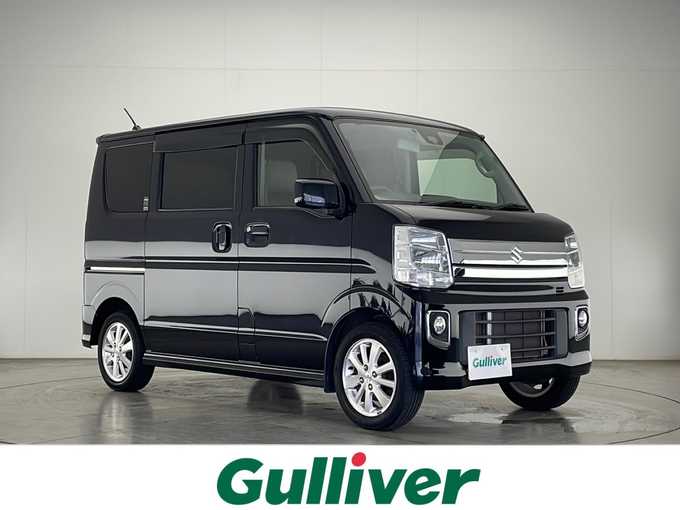 新着情報“エブリイワゴンPZターボ ハイルーフ”2019年式ブルーイッシュブラックパール3入荷しました！