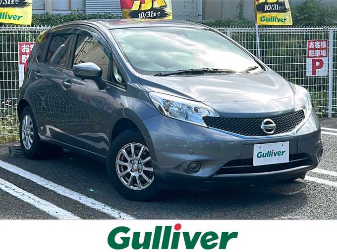 新着情報“ノートX FOUR Vセレクション+セーフティ”2014年式ダークメタルグレー入荷しました！