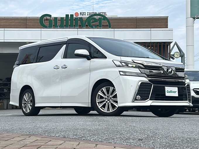 新着情報“ヴェルファイア2．5Z”2016年式ホワイトパールクリスタルシャイン入荷しました！