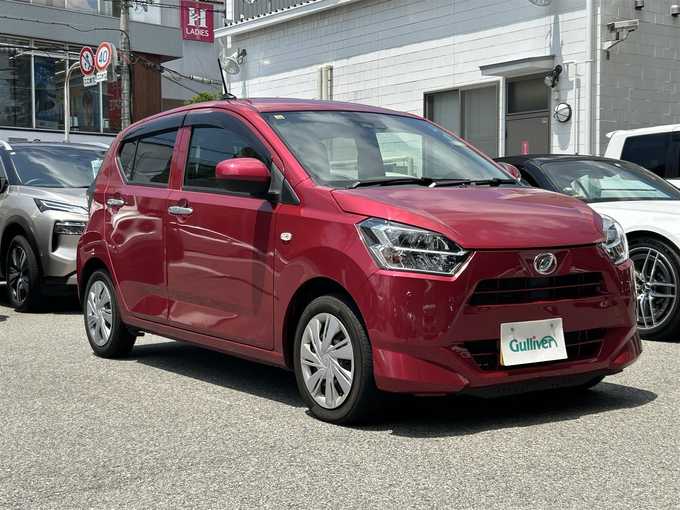 新着情報“ミライースX SAⅢ”2018年式マゼンタベリーマイカM入荷しました！