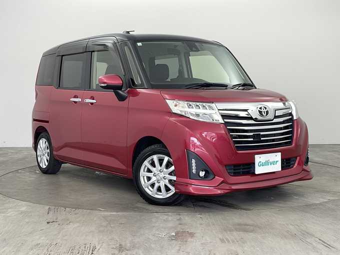 新着情報“ルーミーカスタムG S”2018年式ブラックマイカ/マゼンダベリーメタリック入荷しました！