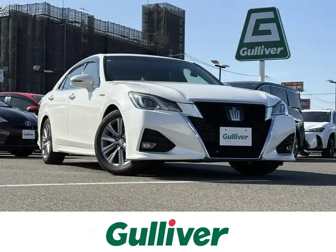 新着情報“クラウンハイブリッドアスリートS”2015年式ホワイトパールクリスタルシャイン入荷しました！