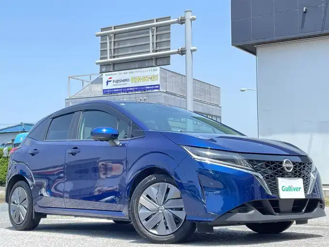 新着情報“ノートX”2023年式オーロラフレアブルーパール入荷しました！