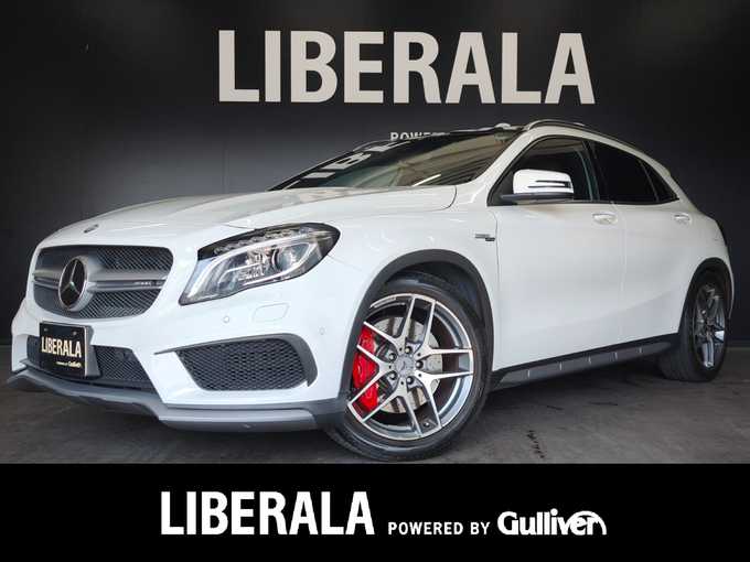 新着情報“ＧＬＡクラスGLA45 AMG 4マチック”2015年式白入荷しました！