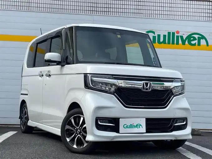 新着情報“Ｎ－ＢＯＸカスタムG・Lホンダセンシング”2020年式プラチナホワイトパール入荷しました！