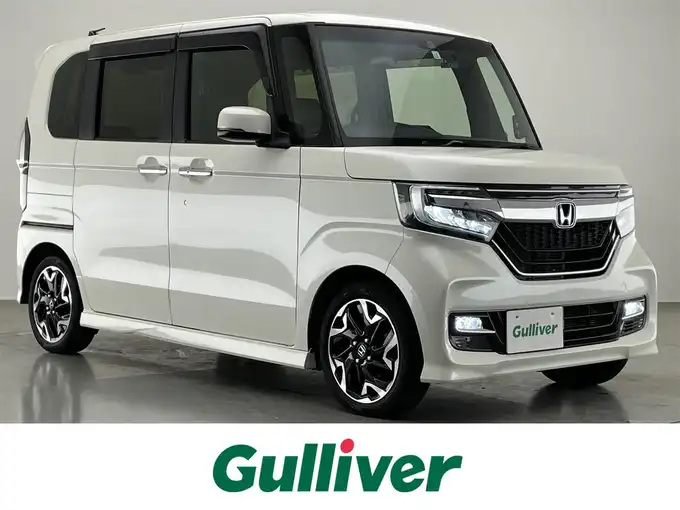 新着情報“Ｎ－ＢＯＸカスタムG・Lターボホンダセンシング”2017年式プレミアムホワイトパールⅡ入荷しました！