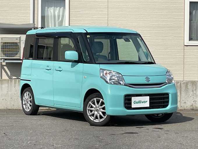 新着情報“スペーシアX デュアルカメラブレーキサポート装着車”2016年式フレンチミントPM入荷しました！
