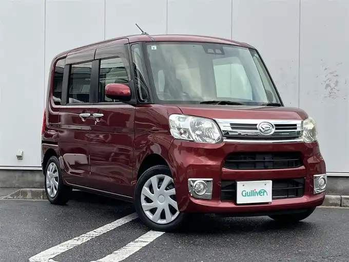 新着情報“タントXターボ SAⅢ”2017年式ファイアークォーツレッドM入荷しました！