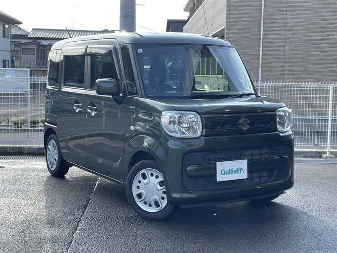 新着情報“スペーシアハイブリッドG”2021年式クールカーキPM入荷しました！