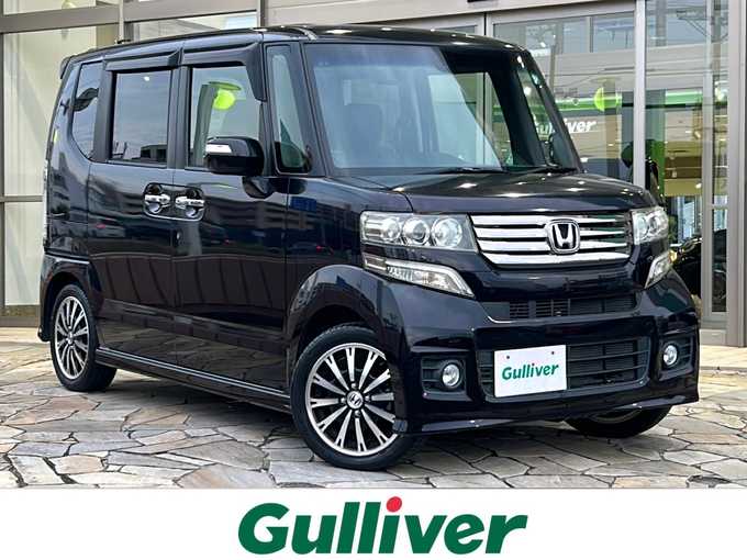 新着情報“Ｎ－ＢＯＸカスタム2トーンカラースタイル G特別仕様車ターボSSパッケージ”2014年式プレミアムゴールドパープルパール入荷しました！