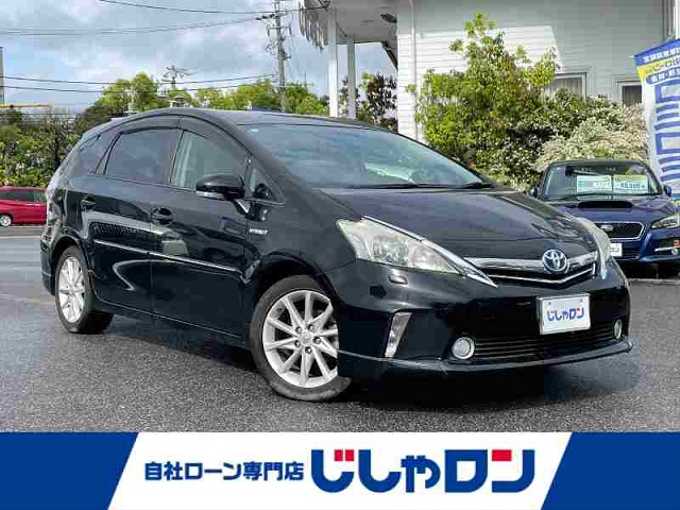 新着情報“プリウスαGツーリングセレクション”2013年式ブラック入荷しました！