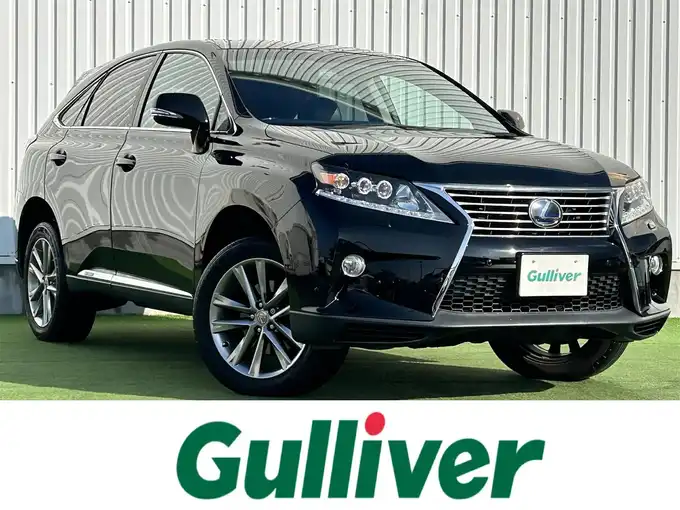 新着情報“ＲＸRX450h バージョンL エアサスペンション”2014年式ブラック入荷しました！